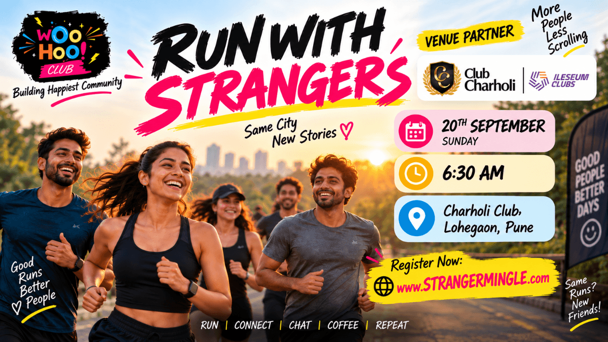 Poster of Run with Strangers | A WooHoo Experience